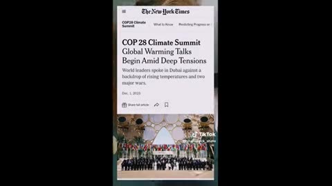 "Climate Change" Karma..
