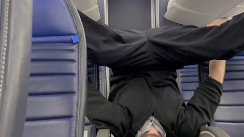Flight Attendant Caught In Bat Form