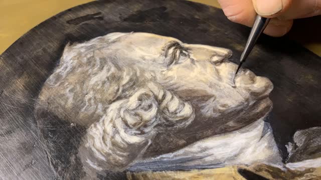 Oil painting George Washington