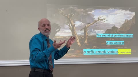Lean to God’s Small Gentle Touch