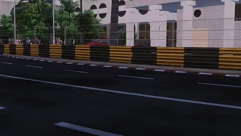 70_Master Senna At Macau In Action Amazing Graphics Almost Real