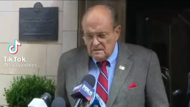 Rudy Giuliani exposing the Biden administration