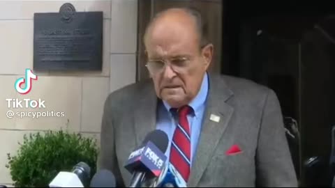 Rudy Giuliani exposing the Biden administration