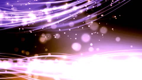Orange Wall Display Particles