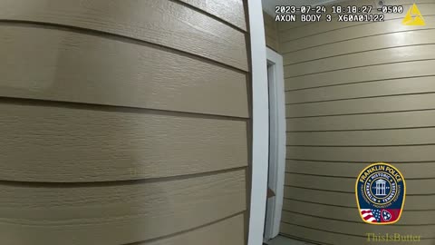 Franklin police tell suicidal man to drop the gun before shooting him