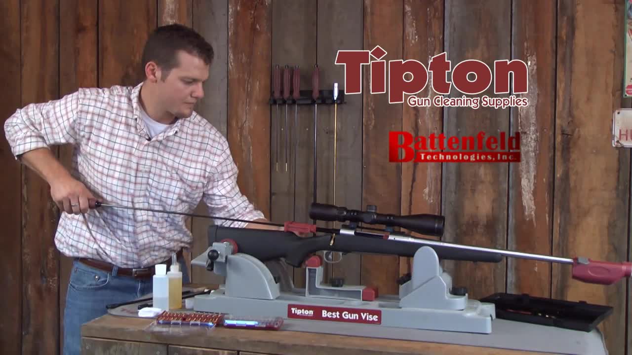 How to clean a rifle