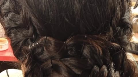 What a beautiful hairstyle.in Odisha
