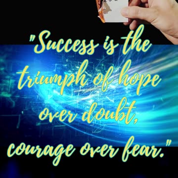 🌟 Triumph of Hope and Courage 🌟