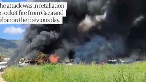 Israel launches airstrikes in Lebanon and Gaza Strip