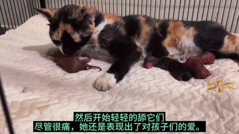 Cat rascue very emotional video 😥😢😥😢