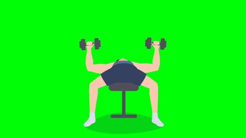 Workout animation video