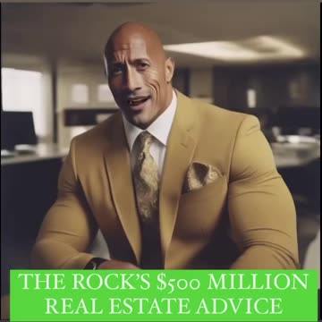 THE ROCK’S $500 MILLION REAL ESTATE ADVICE #therockwwe #therockworkout #therockfansherockreacts