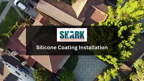 Silicone Coating Installation - Shark Roofing Systems