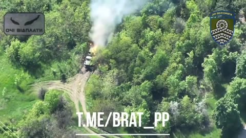 🔥🇺🇦 Ukraine-Russia War | Ukrainian Kamikaze Drone Strikes Russian 9K51M Tornado-G MLRS near Do | RCF
