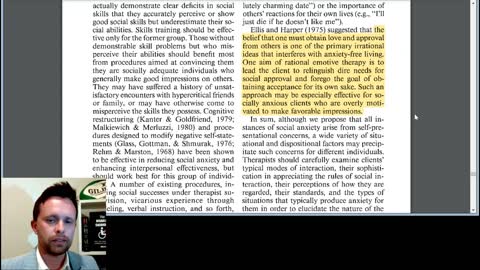 Let's Look at an Academic Article on Approach Anxiety