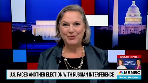 Rachel Maddow brings Coup specialist Victoria Nuland on show to discuss Russian Disinformation