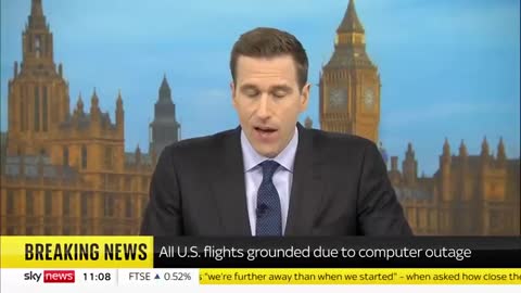 All US flights grounded due to computer outage