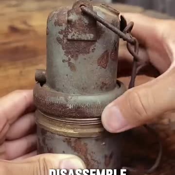 A Carbide lamp or acetylene gas lamp is a simple lamp that produces and burns acetylene,