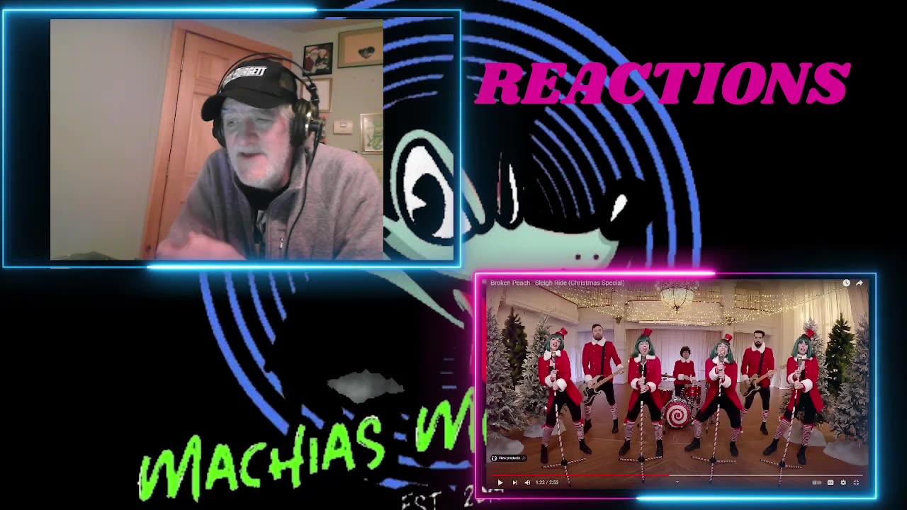 Broken Peach - Sleigh Ride (Christmas Special) REACTION #brokenpeach