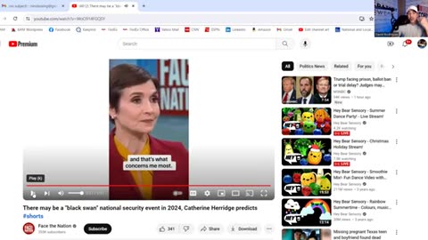 Major Black Swan Event Predicted To Hit In 2024 On CBS News!!