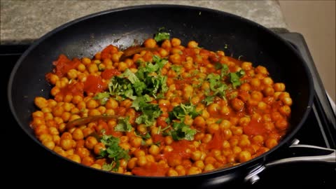 Chickpea Stir fry Quick & Healthy Vegan Recipe
