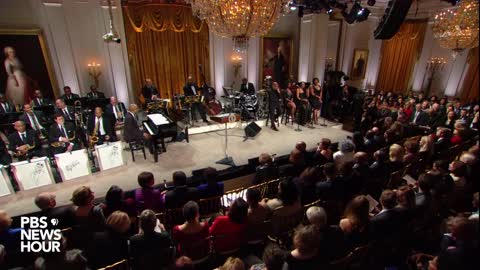 Watch President Obama speak -- and sing -- at White House tribute to Ray Charles
