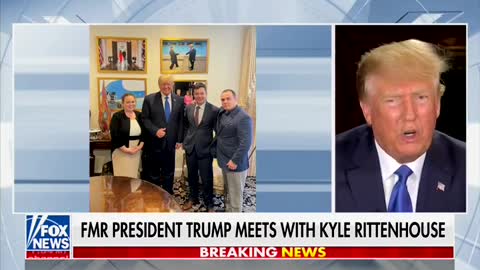 Trump: Kyle Rittenhouse Visited Mar-a-Lago, ‘He’s a Fan,’ ‘A Good Young Guy’