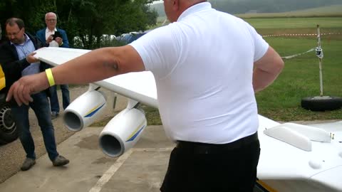 NICE FLIGHT AND HARD LANDING !!! GIGANTIC 93KG XXXL RC ANTONOV AN-225 MRIJA SCALE MODEL AIRCRAFT-17