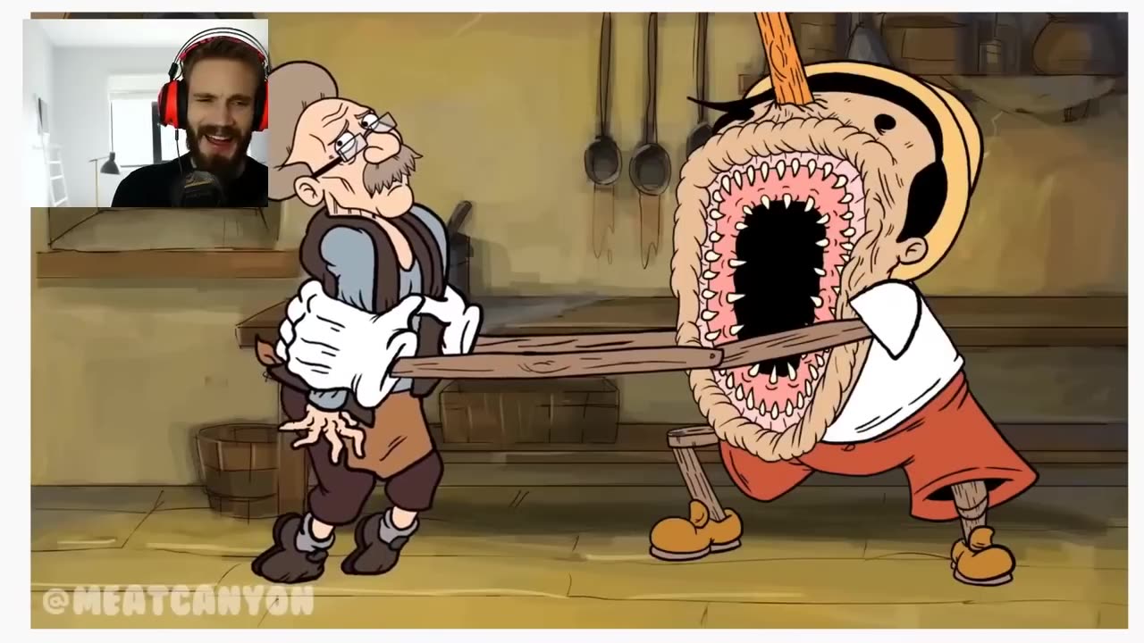 Pewdiepie on meatcanyon videos