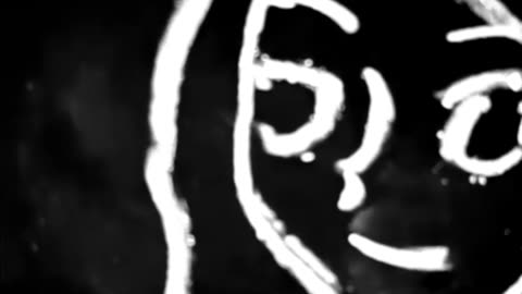 Asmr drawing on chalkboard