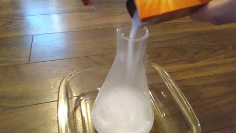 More fizzle less snap. HCl + soda.