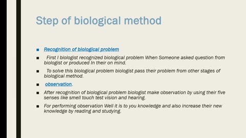 Biological method