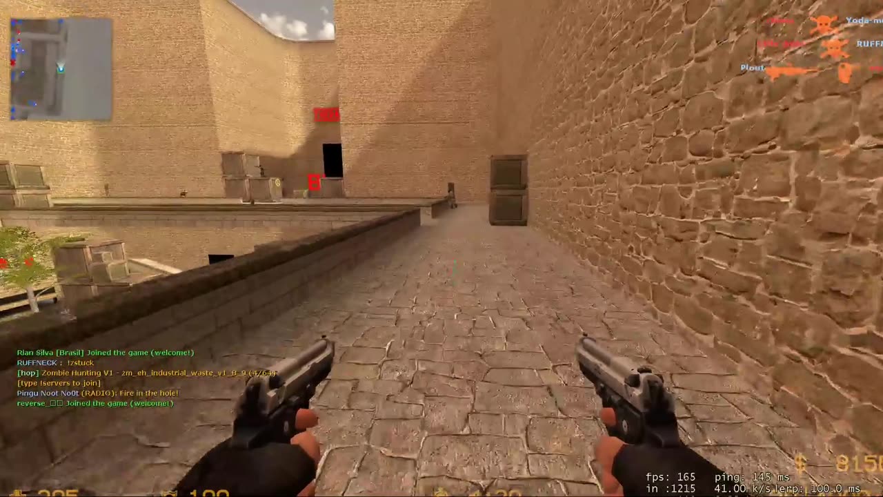 Counter Strike Source zombiemod gameplay 5