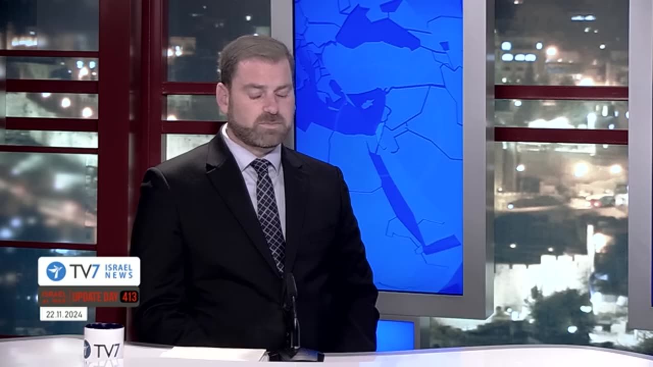 TV7 Israel News - Swords of Iron, Israel at War - Day 413 - UPDATE 22.11.24