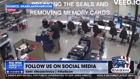 Kari Lake discusses the bombshell video of Maricopa County rigging the machines