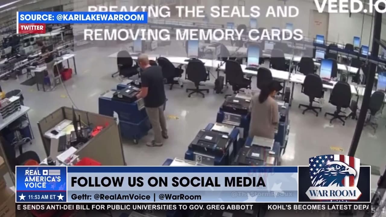 Kari Lake discusses the bombshell video of Maricopa County rigging the machines