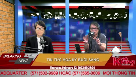 TIN TỨC HOA KỲ BUỔI SÁNG - 02/23/2023 - The KING Channel