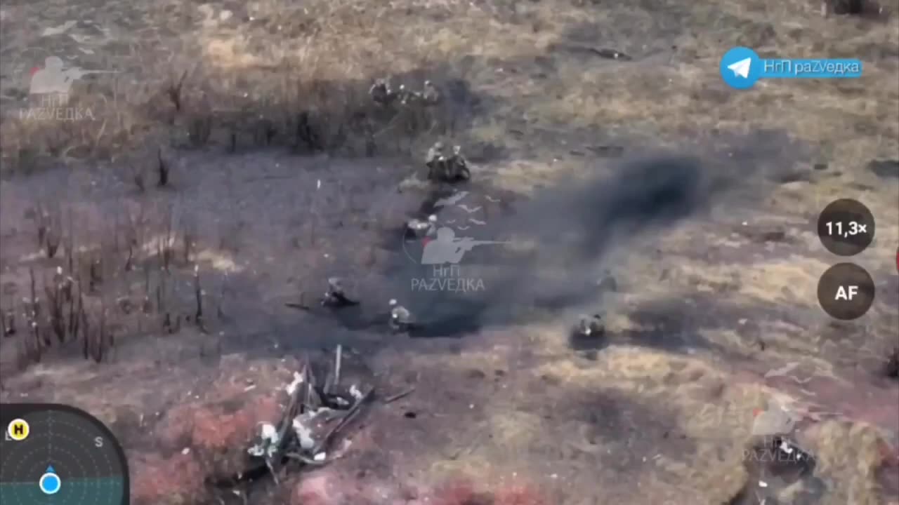 Ukrainian Soldier Throws Grenade At Own Troops During A Failed Advance On The RAF Position