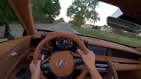 2021 Lexus LC 500 Convertible - POV Driving Impressions