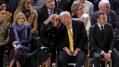 President-elect Trump attended the reopening ceremony