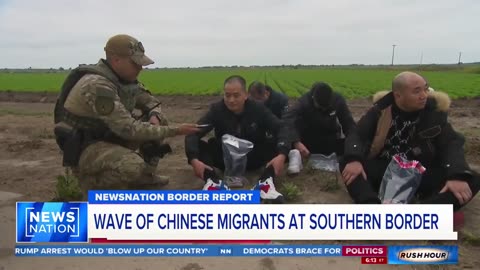 Record numbers of military aged Chinese men entering the US.