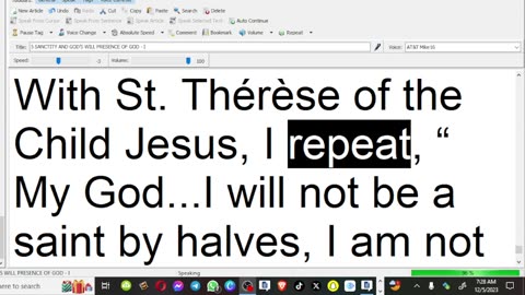 5 SANCTITY AND GOD’S WILL