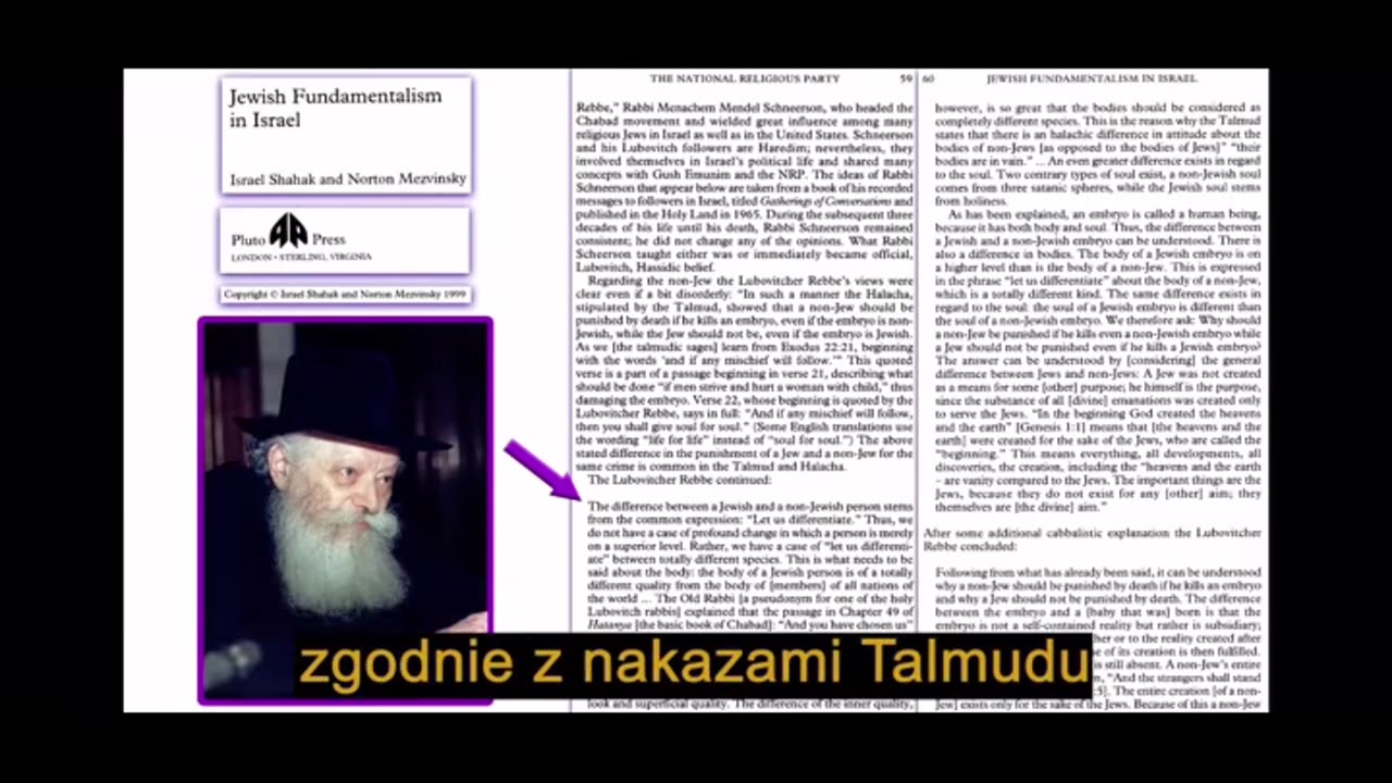 Obnażamy Satanistów z Chabad. I co nieuku i antypolaku Hołownia ?