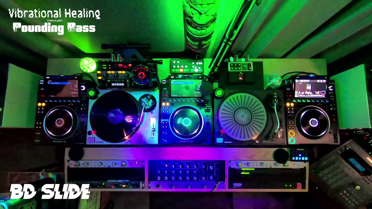 BD Slide - Vibrational Healing Through Pounding Bass - Live DJ 1/30/24, Vinyl