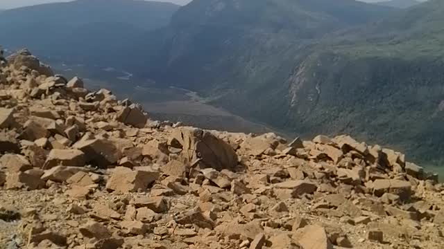 Mountain hiking