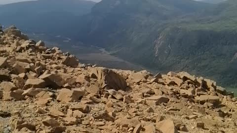 Mountain hiking