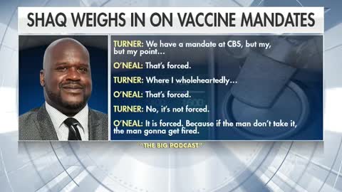 Shaq Lets Loose on Vax Mandates