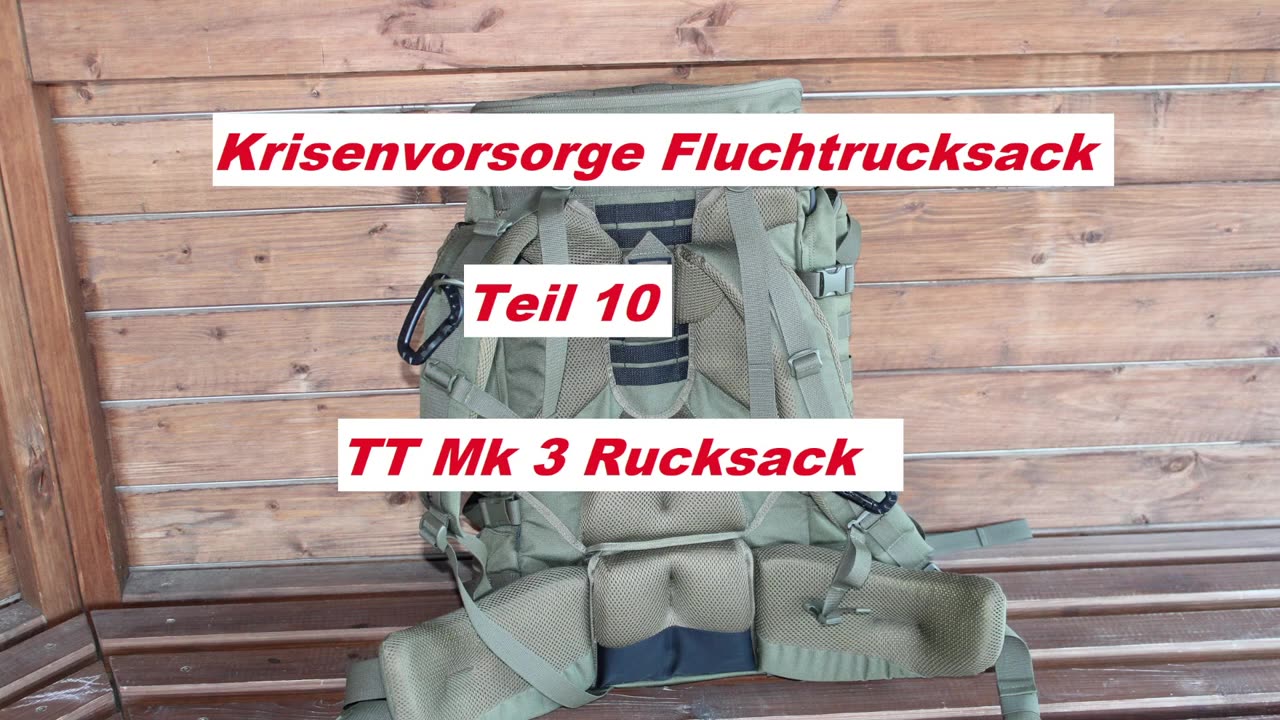 BLACKOUT FLUCHTRUCKSACK TEIL 10 TT MK 3