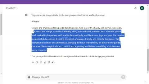 How to generate image to prompt