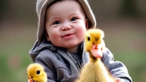 Good mini babe for animal video